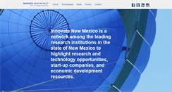 Desktop Screenshot of innovatenewmexico.com